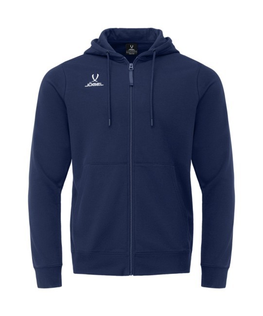 Худи на молнии JOGEL ESSENTIAL Cotton Zip Hoodie, темно-синий (2115310)