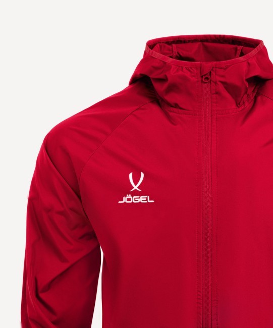 Куртка ветрозащитная JOGEL CAMP Rain Jacket, красный (2095803)