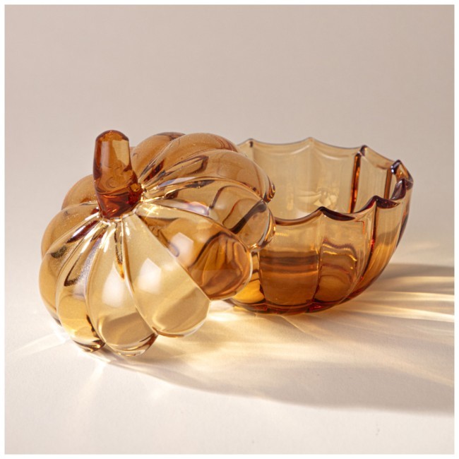 Емкость для хранения с крышкой "тыква" 10х10х10 см Lefard (355-333)