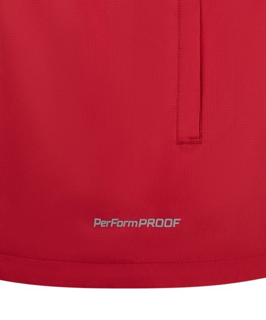 Куртка ветрозащитная JÖGEL DIVISION PerFormPROOF Shower Jacket, красный, детский (2120945)