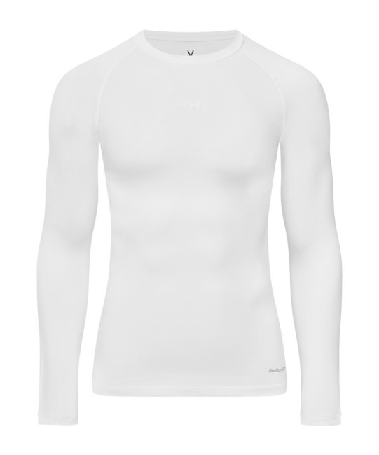 Футболка компрессионная с длинным рукавом JÖGEL PerFormDRY Baselayer LS Tee, белый (2128922) Футболка компрессионная с длинным рукавом JÖGEL PerFormDRY Baselayer LS Tee, белый (2128922)