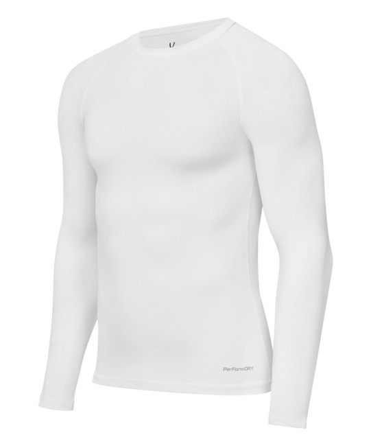Футболка компрессионная с длинным рукавом JÖGEL PerFormDRY Baselayer LS Tee, белый (2128922) Футболка компрессионная с длинным рукавом JÖGEL PerFormDRY Baselayer LS Tee, белый (2128922)