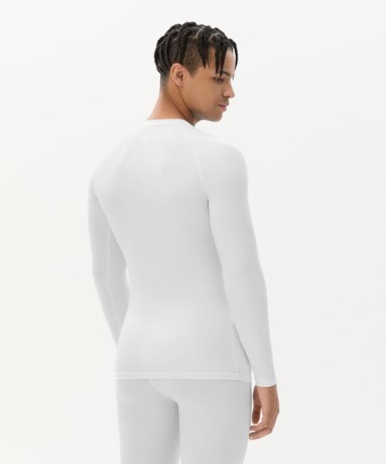Футболка компрессионная с длинным рукавом JOGEL PerFormDRY Baselayer LS Tee, белый (2128922)