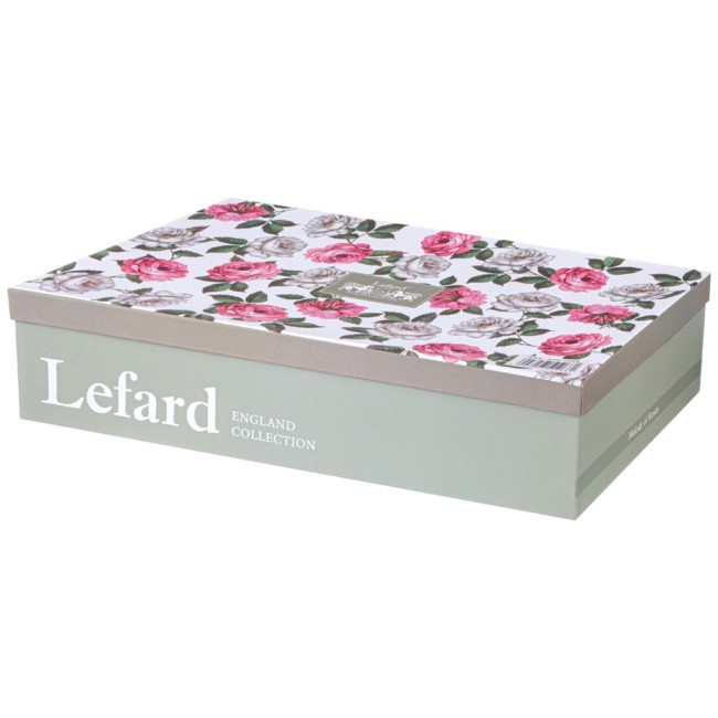 Чайный набор lefard "melody of roses" на 6 пер. 12 пр. 250 мл Lefard (275-1268) Чайный набор lefard "melody of roses" на 6 пер. 12 пр. 250 мл Lefard (275-1268)