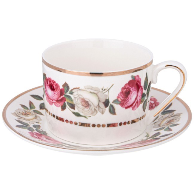 Чайный набор lefard "melody of roses" на 6 пер. 12 пр. 250 мл Lefard (275-1268) Чайный набор lefard "melody of roses" на 6 пер. 12 пр. 250 мл Lefard (275-1268)