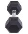 Гантель гексагональная Starfit DB-301 9 кг, обрезиненная, черный (1484596)