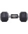Гантель гексагональная Starfit DB-301 9 кг, обрезиненная, черный (1484596)