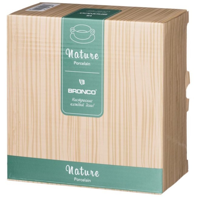 Бульонница с блюдцем bronco "nature" 250 мл бежевая Bronco (263-1114) Бульонница с блюдцем bronco "nature" 250 мл бежевая Bronco (263-1114)