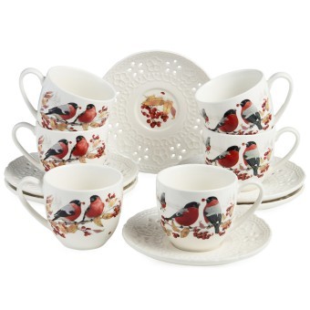 Набор чайный lefard "forest tale" на 6 пер. 12 пр. 250 мл Lefard (441-056)