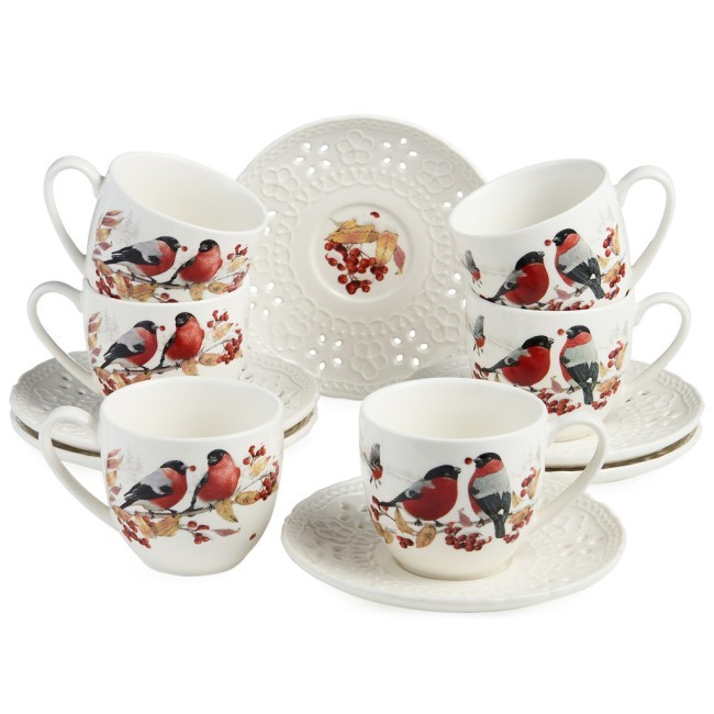 Набор чайный lefard "forest tale" на 6 пер. 12 пр. 250 мл Lefard (441-056) Набор чайный lefard "forest tale" на 6 пер. 12 пр. 250 мл Lefard (441-056)