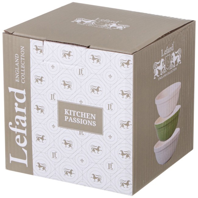 Набор салатников lefard "kitchen passion" 3 шт 14 см Lefard (424-075)