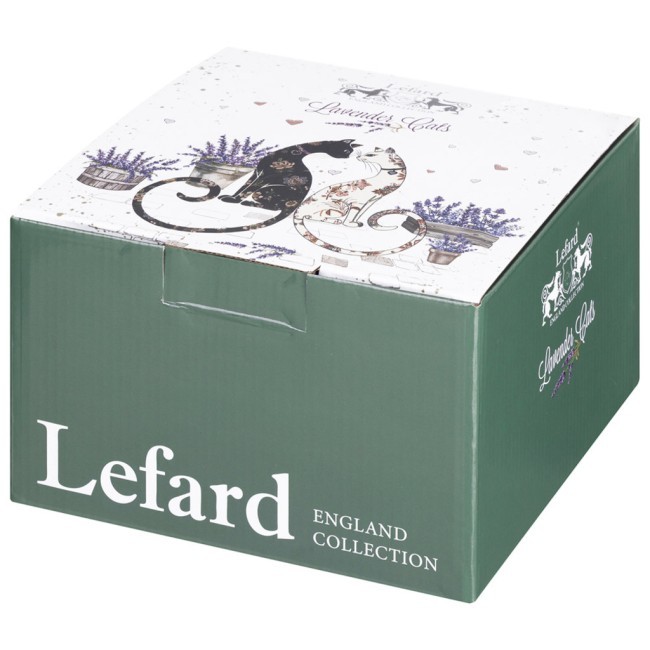 Чайная пара lefard "лавандовые коты" 275 мл Lefard (425-171) Чайная пара lefard "лавандовые коты" 275 мл Lefard (425-171)