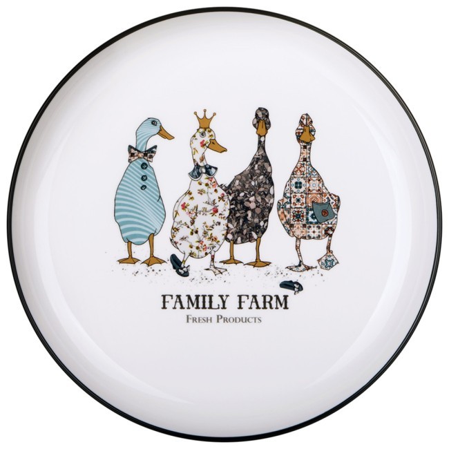 Тарелка закусочная lefard "family farm" 20*2 см Lefard (263-1414) Тарелка закусочная lefard "family farm" 20*2 см Lefard (263-1414)