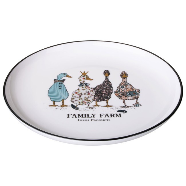 Тарелка закусочная lefard "family farm" 20*2 см Lefard (263-1414) Тарелка закусочная lefard "family farm" 20*2 см Lefard (263-1414)