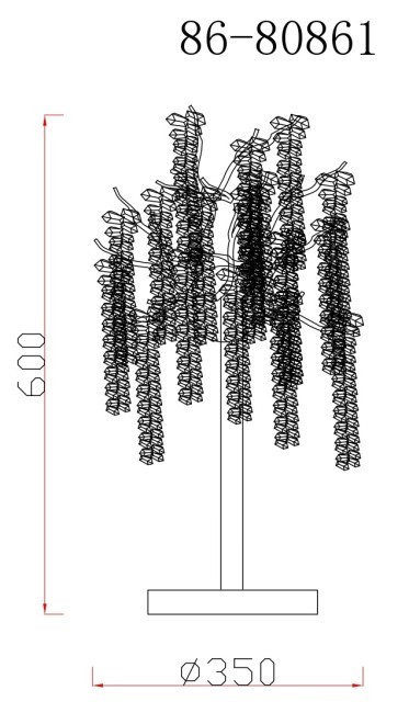 Лампа настольная 35*h60 см, металл цвет золото (TT-00012895)