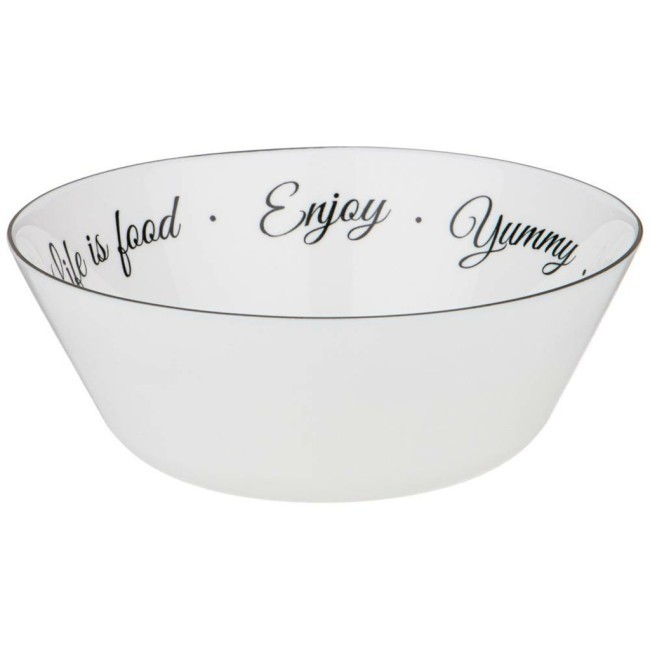 Набор столовый agness bon appetit 19пр: 24см/21,5см/15см/19см Agness (598-071)