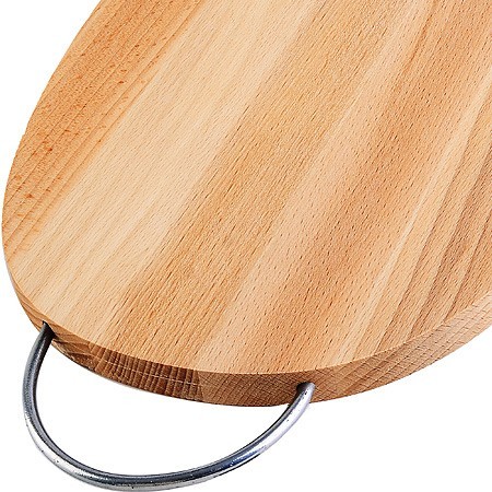 Доска разделочная овал больш с мет.ручMB(х10 (11-11)