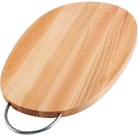 Доска разделочная овал больш с мет.ручMB(х10 (11-11)