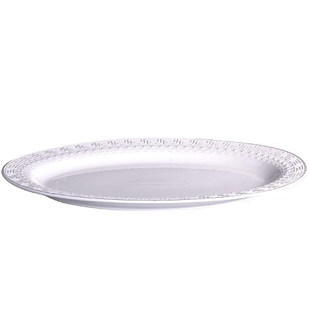 Сервировочное блюдо 2пр 35х23х3см + 30х18,5х2см керамика LR (29124)