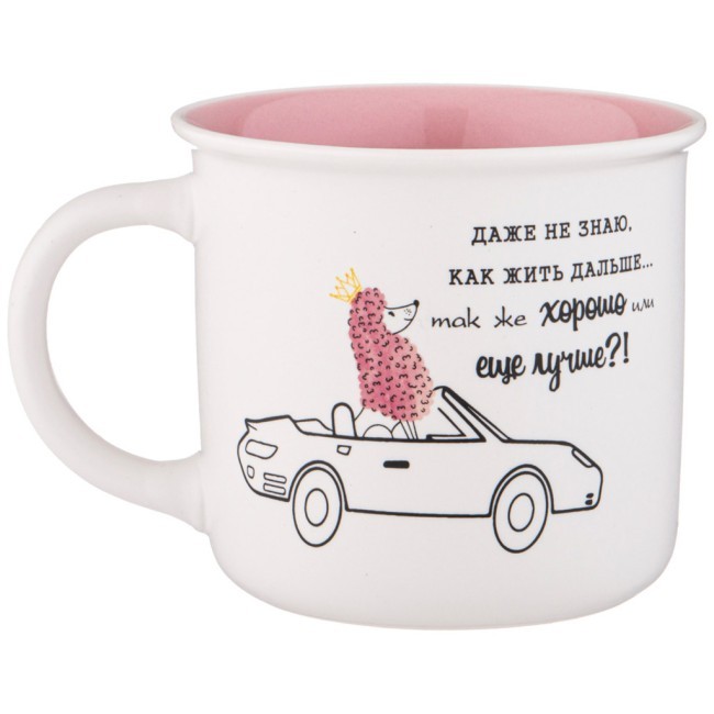 Кружка lefard "позитив" 355мл Lefard (260-815)