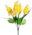Цветок искусственный "донник" высота=33 см. (кор=600шт.) Huajing Plastic (23-345)