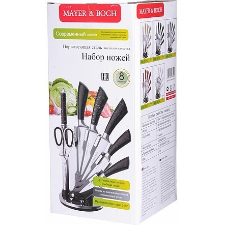 Набор ножей нержав сталь 8 пр Mayer&Boch (28755)