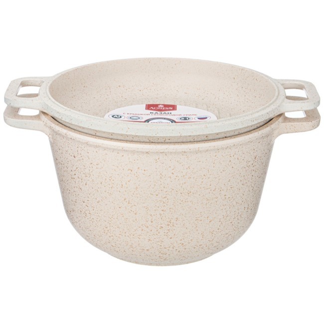 Казан с крышкой гриль agness "paradise" 5 л Agness (899-243) Казан с крышкой гриль agness "paradise" 5 л Agness (899-243)