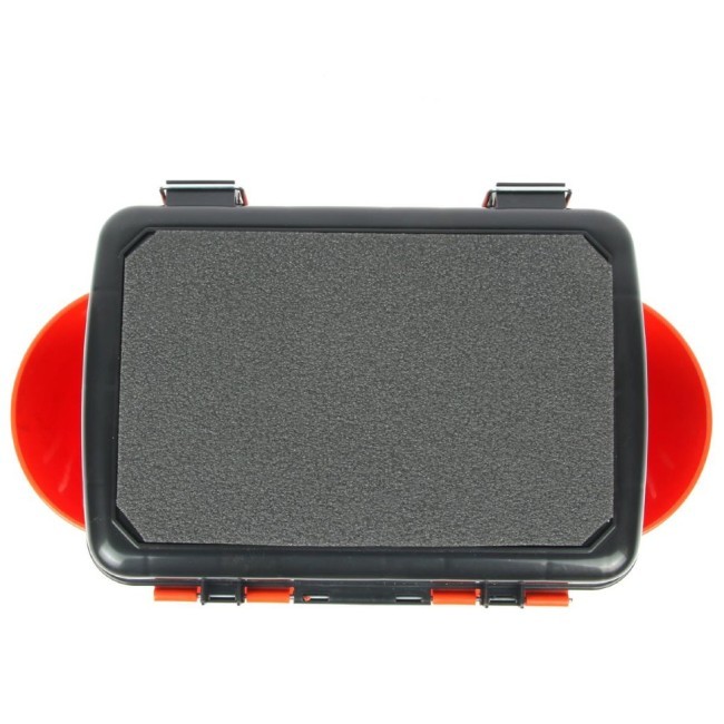 Ящик для зимней рыбалки Helios FishBox двухсекционный 10л оранжевый (70113)