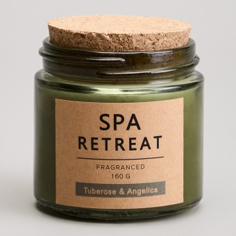 Свеча ароматизированная в стакане "spa retreat" tuberose&angelica 7,3*7,4 см мал.= 12шт. Lefard (605-107) Свеча ароматизированная в стакане "spa retreat" tuberose&angelica 7,3*7,4 см мал.= 12шт. Lefard (605-107)