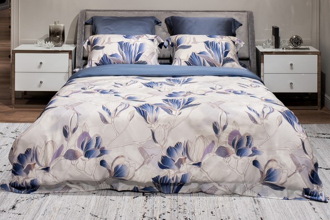 Комплект наволочек АРТ Магнолия принт тенсель 70*70 (2шт) (TT-00012237)