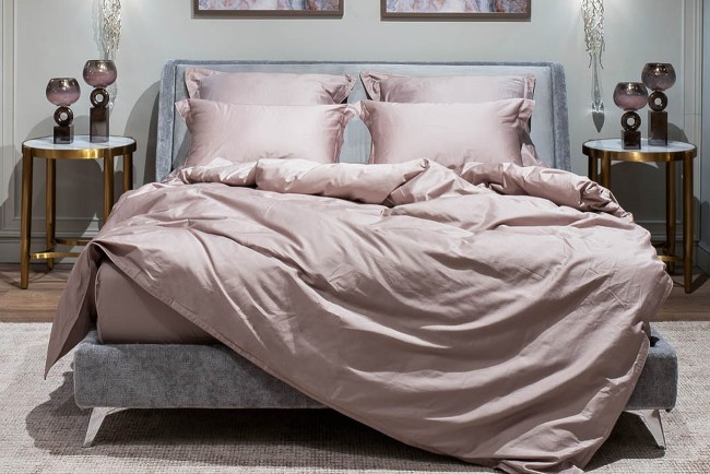 Пододеяльник сатин Видение пудреная роза 215*150 (TT-00010356)