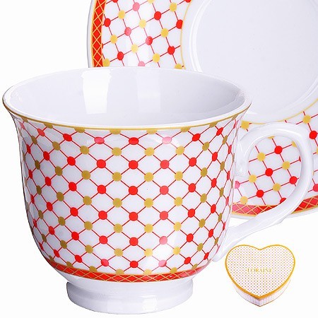 Чайная пара 2 предмета 220мл LR (28630)