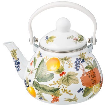Чайник agness  эмалированный серия "фруктовая корзина", 1,3 л Agness (934-585) Чайник agness  эмалированный серия "фруктовая корзина", 1,3 л Agness (934-585)