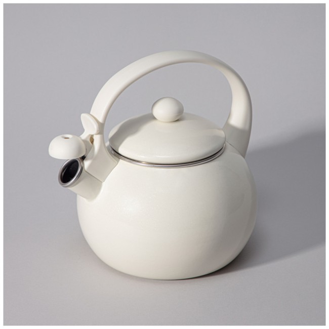 Чайник agness эмалированный со свистком серия "charm", 2,2л Agness (934-593)