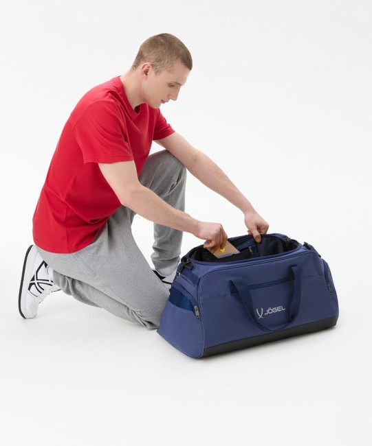 Сумка спортивная JOGEL DIVISION Medium Bag, темно-синий (1218600) Сумка спортивная JOGEL DIVISION Medium Bag, темно-синий (1218600)