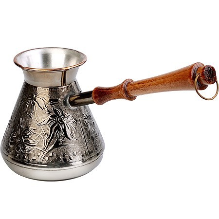 Турка медная 850 мл РОМАШКА (Т-850) Турка медная 850 мл РОМАШКА (Т-850)