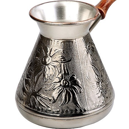 Турка медная 850 мл РОМАШКА (Т-850) Турка медная 850 мл РОМАШКА (Т-850)