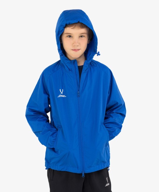 Куртка ветрозащитная JÖGEL CAMP Rain Jacket, синий, детский (2095483) Куртка ветрозащитная JÖGEL CAMP Rain Jacket, синий, детский (2095483)