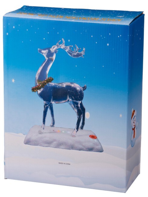 Фигурка с подсветкой "олень" 26*20*9  см Lefard (786-259)