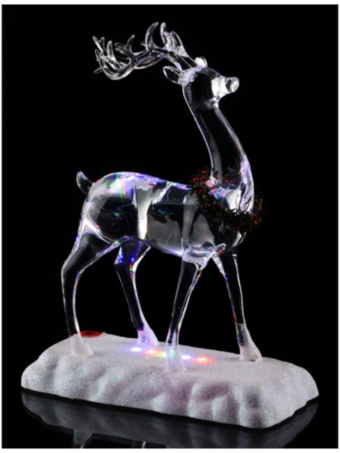 Фигурка с подсветкой "олень" 26*20*9  см Lefard (786-259)