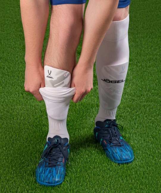 Щитки футбольные JOGEL Prolite, белый (2111118) Щитки футбольные JOGEL Prolite, белый (2111118)