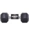 Гантель гексагональная Starfit DB-301 7 кг, обрезиненная, черный (1484594)
