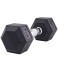Гантель гексагональная Starfit DB-301 7 кг, обрезиненная, черный (1484594)