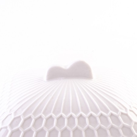 Масленка с крышкой 18х3х8 фарфор LR (60030)