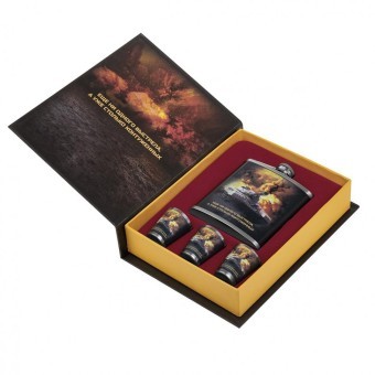 Фляжка и набор стопок Helios Танк 210 мл HS-2021-A3 (84341) Фляжка и набор стопок Helios Танк 210 мл HS-2021-A3 (84341)