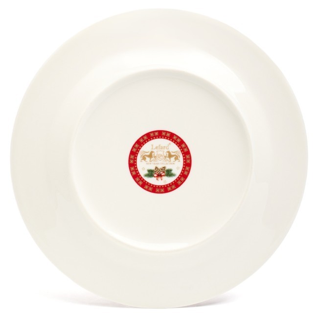 Тарелка закусочная lefard "с новым годом!" 19 см красная Lefard (85-1955-1) Тарелка закусочная lefard "с новым годом!" 19 см красная Lefard (85-1955-1)