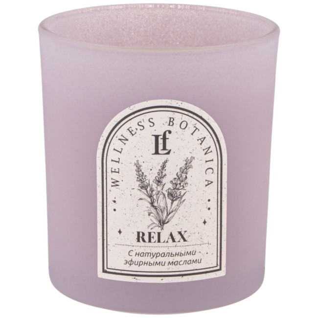 Свеча ароматизированная в стакане "relax" 7*8 см Lefard (625-100)