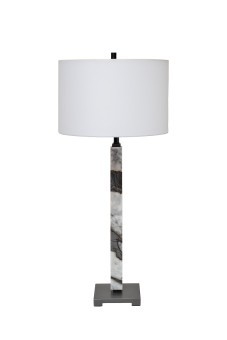 Лампа настольная плафон цвет белый Н.87см (TT-00016369)