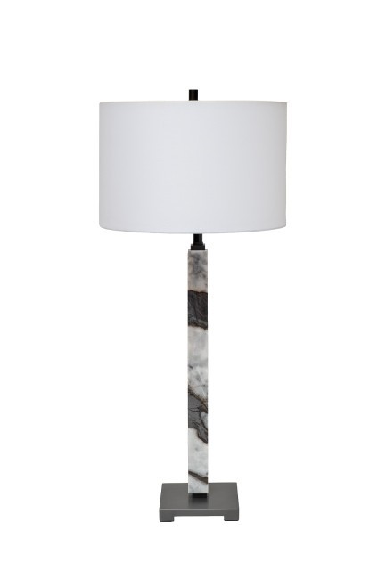 Лампа настольная плафон цвет белый Н.87см (TT-00016369)