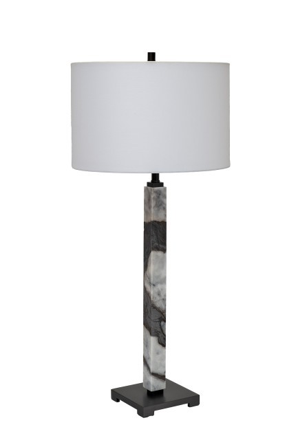 Лампа настольная плафон цвет белый Н.87см (TT-00016369)